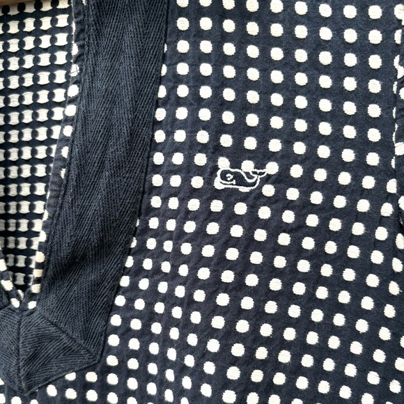 Vineyard Vines Polkadot Navy Tunic - Picture 4 of 5